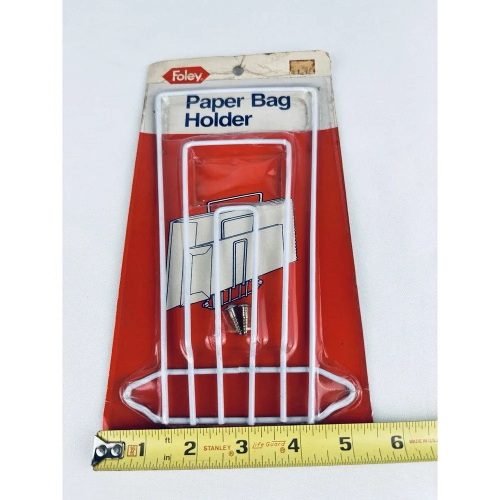 Vintage Foley Paper Bag Holder NOS - Made In Hong Kong
